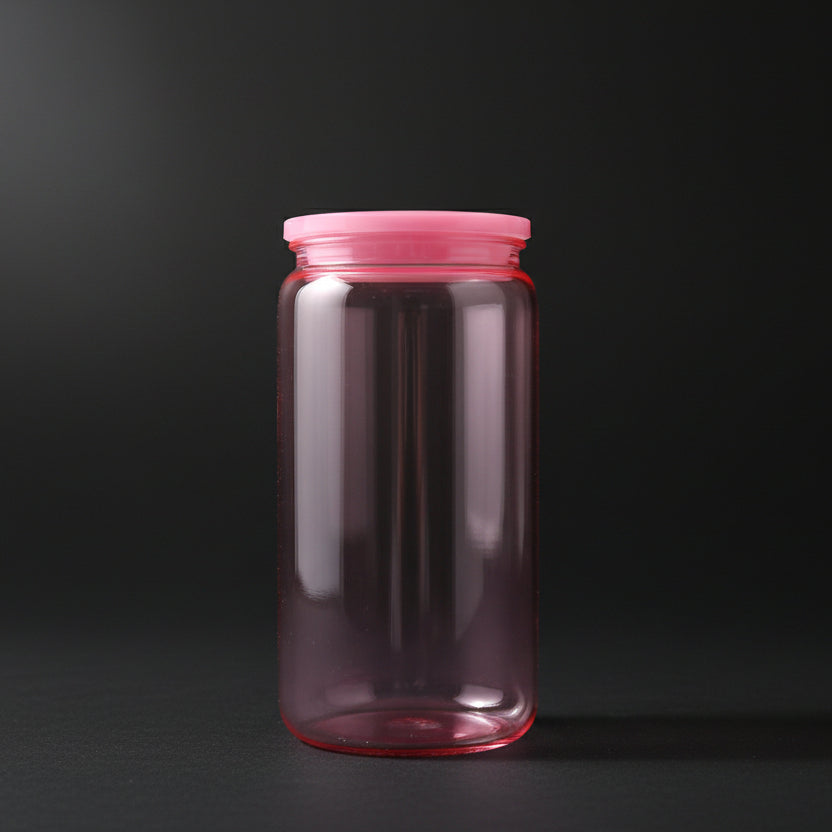 Can Plastique 16oz UV - Couleurs Semi-Transparentes