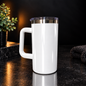 Tasse isotherme 20oz style Beer Buck – Sublimation, poignée dévissable