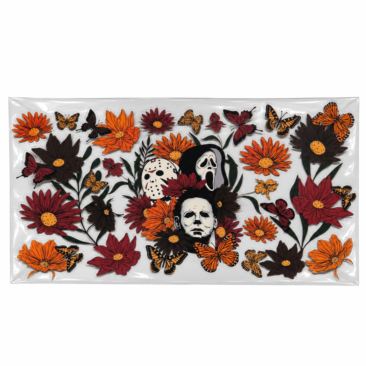 Transferts UV DTF pour canettes 16 oz – Collection de motifs, série 5