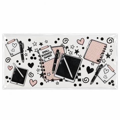 Transferts UV DTF pour canettes 16 oz – Collection de motifs, série 5