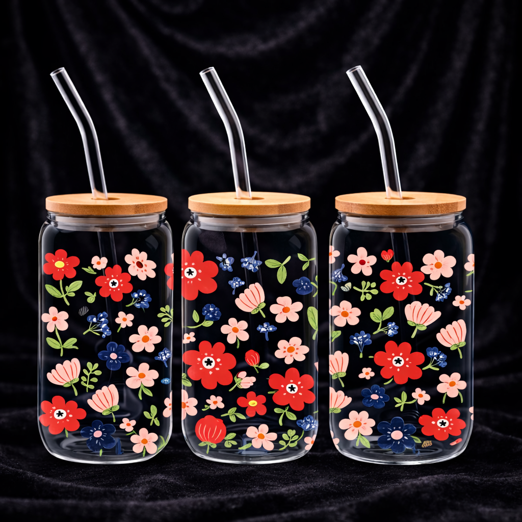 Wrap UVDTF pour Can 16 oz - Impression Double Face Qualité Supérieure