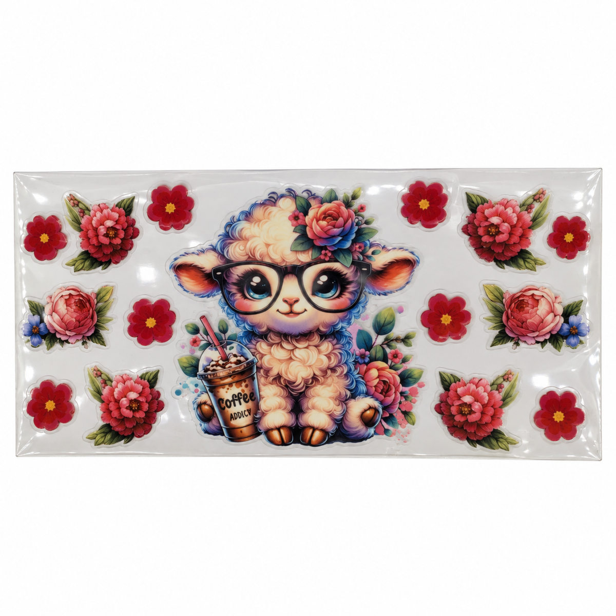 Transferts UV DTF pour canettes 16 oz – Collection de motifs, série 5