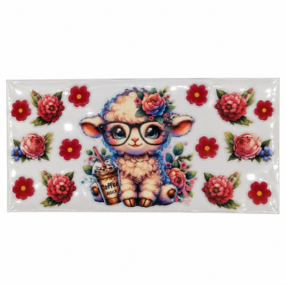 Transferts UV DTF pour canettes 16 oz – Collection de motifs, série 5