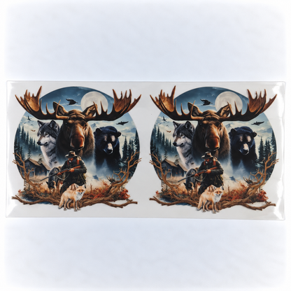 Transferts UV DTF pour canettes 16 oz – Collection de motifs, série 2