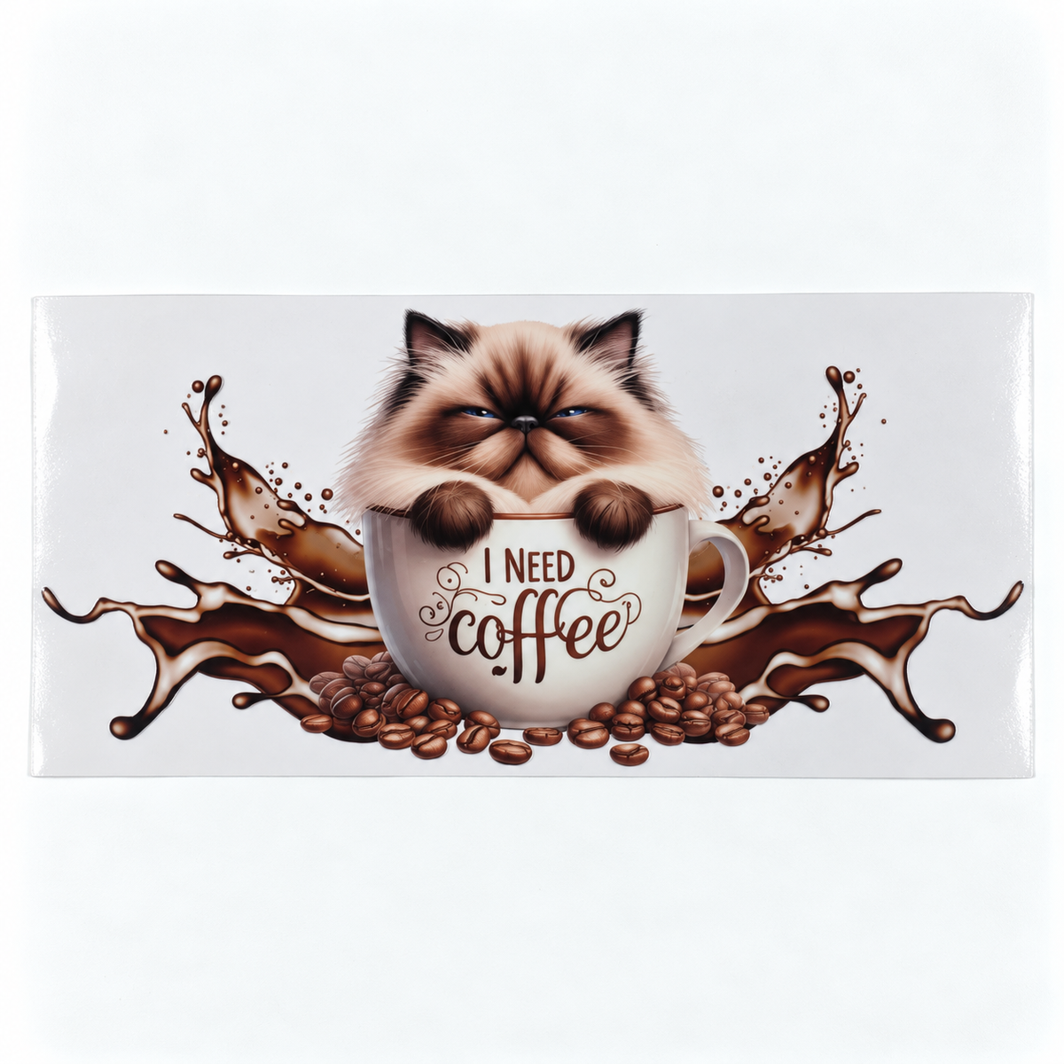 Transferts UV DTF pour canettes 16 oz – Collection de motifs, série 4