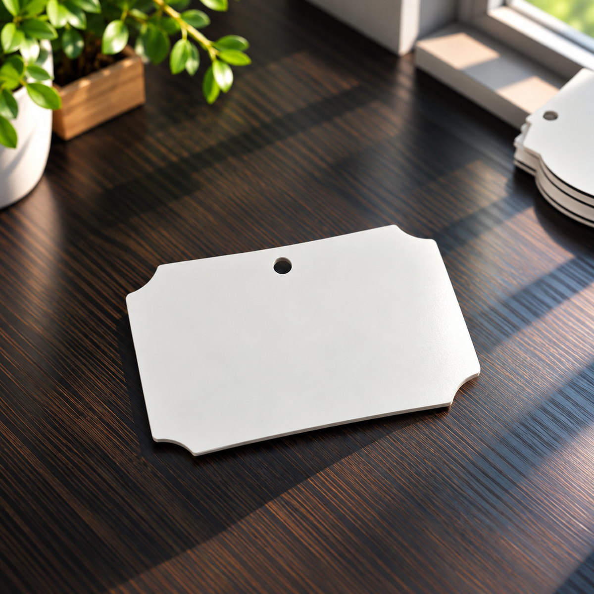 Ornement en aluminium double face pour sublimation – Plusieurs formes