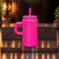 Can 16 oz Isotherme avec poignée – Fini lustré – Sublimation & UV