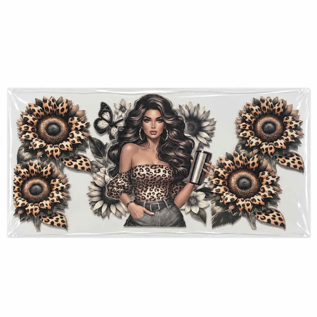 Transferts UV DTF pour canettes 16 oz – Collection de motifs, série 5