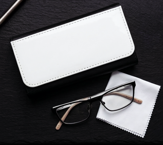 Étui à lunette en cuir PU
