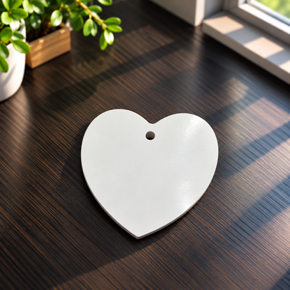 Ornement en aluminium double face pour sublimation – Plusieurs formes