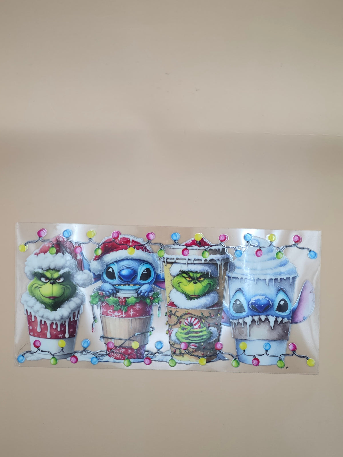 Transferts UV DTF pour canettes 16 oz – Collection de motifs, série 7
