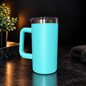 Tasse isotherme 20oz style Beer Buck – Sublimation, poignée dévissable