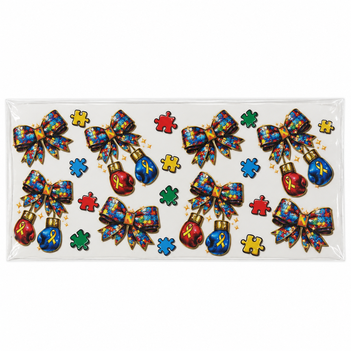 Transferts UV DTF pour canettes 16 oz – Collection de motifs, série 5