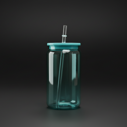 Can Plastique 16oz UV - Couleurs Semi-Transparentes