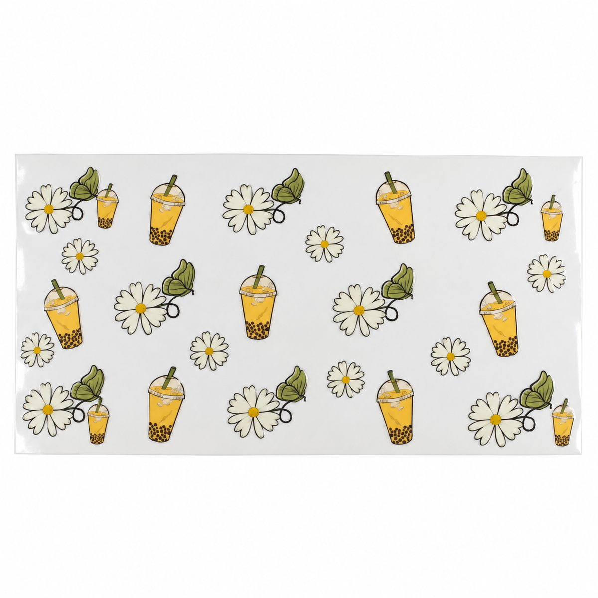 Transferts UV DTF pour canettes 16 oz – Collection de motifs, série 2