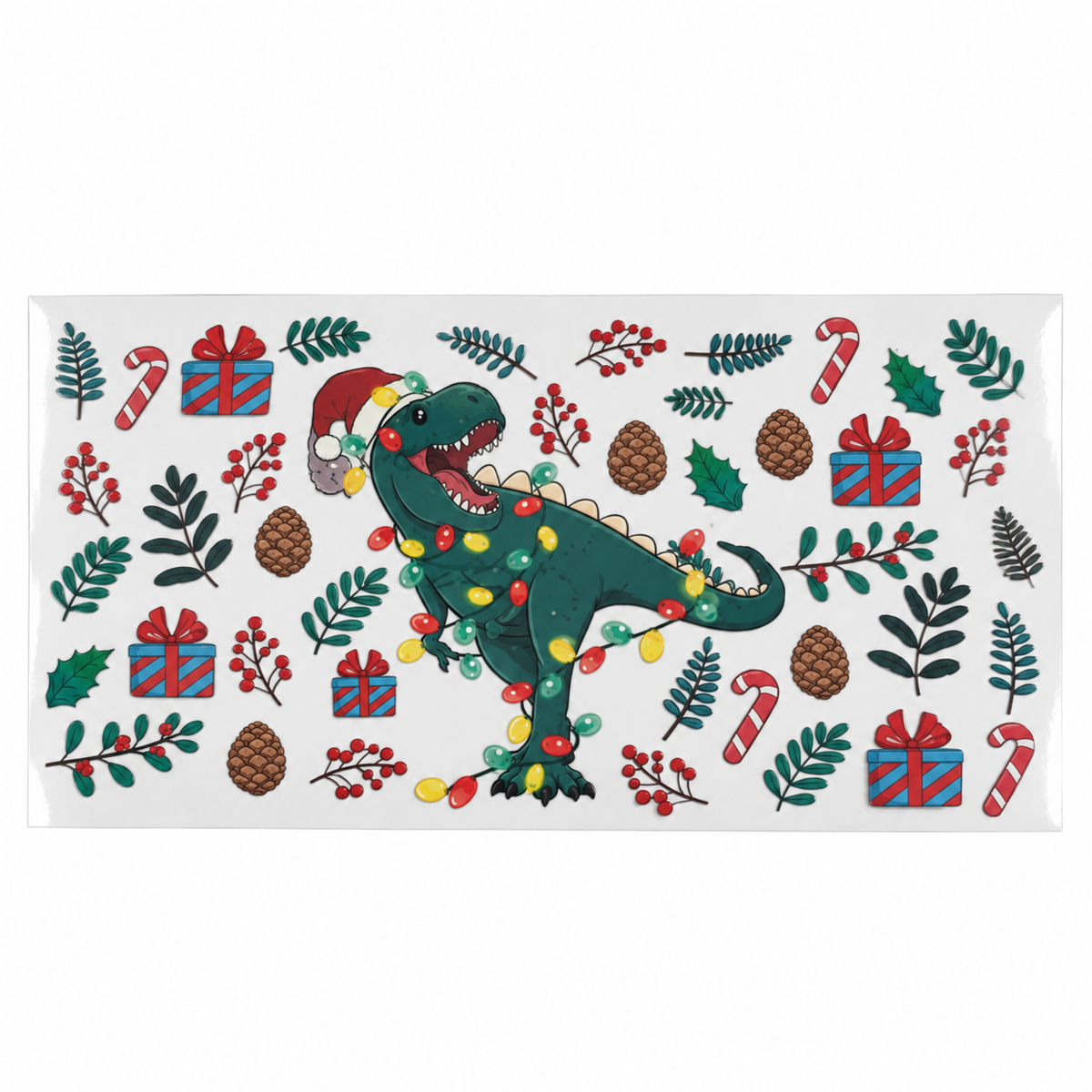 Transferts UV DTF pour canettes 16 oz – Collection de motifs, série 2
