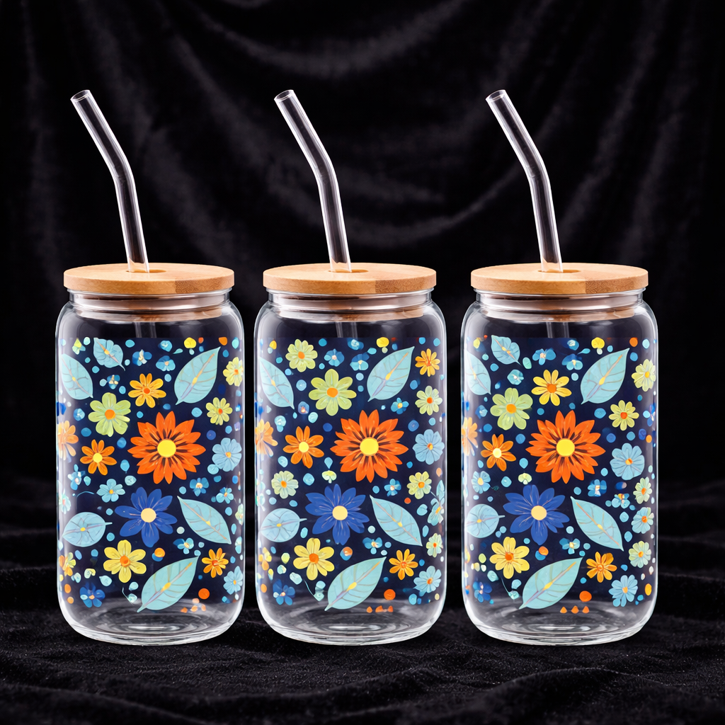 Wrap UVDTF pour Can 16 oz - Impression Double Face Qualité Supérieure