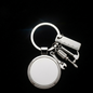 Porte-Clé Thématique Sublimable en Alliage de Zinc 35x35mm