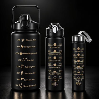 Ensemble de 3 Bouteilles de Motivation - Wrap UV