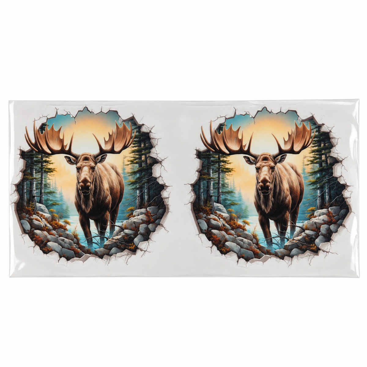 Transferts UV DTF pour canettes 16 oz – Collection de motifs, série 2