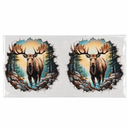 Transferts UV DTF pour canettes 16 oz – Collection de motifs, série 2