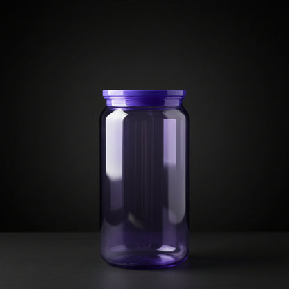 Can Plastique 16oz UV - Couleurs Semi-Transparentes