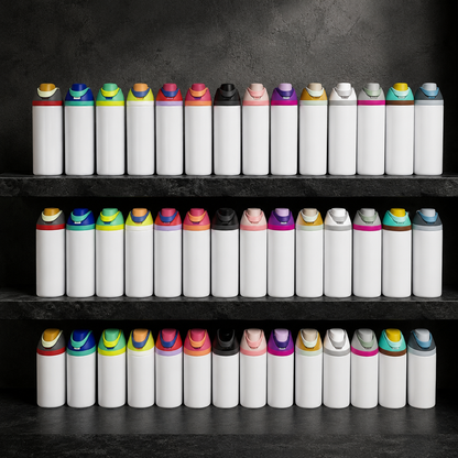 Bouteille Isotherme Wowala 24oz (710ml) - Totalement Droite - Acier Inoxydable Double Parois - Sublimation