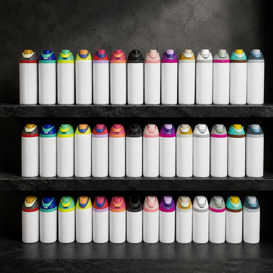 Bouteille Isotherme Wowala 24oz (710ml) - Totalement Droite - Acier Inoxydable Double Parois - Sublimation