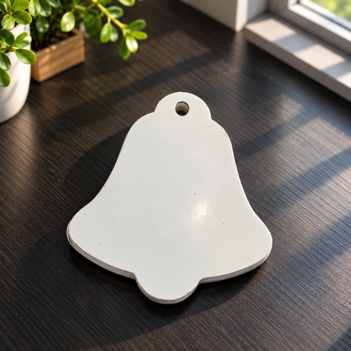 Ornement / Étiquette en MDF pour sublimation