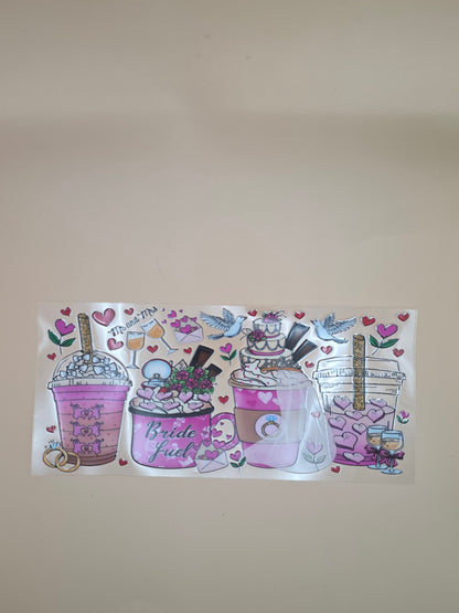 Transferts UV DTF pour canettes 16 oz – Collection de motifs, série 5