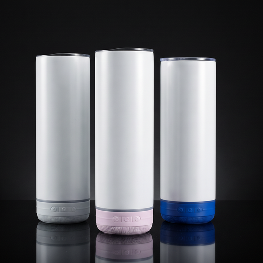 Tumbler 20oz avec Haut-Parleur Bluetooth — Sublimation