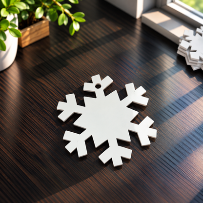 Ornement en aluminium double face pour sublimation – Plusieurs formes