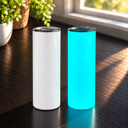 Tumbler 20 oz – Glow in the Dark texture velours