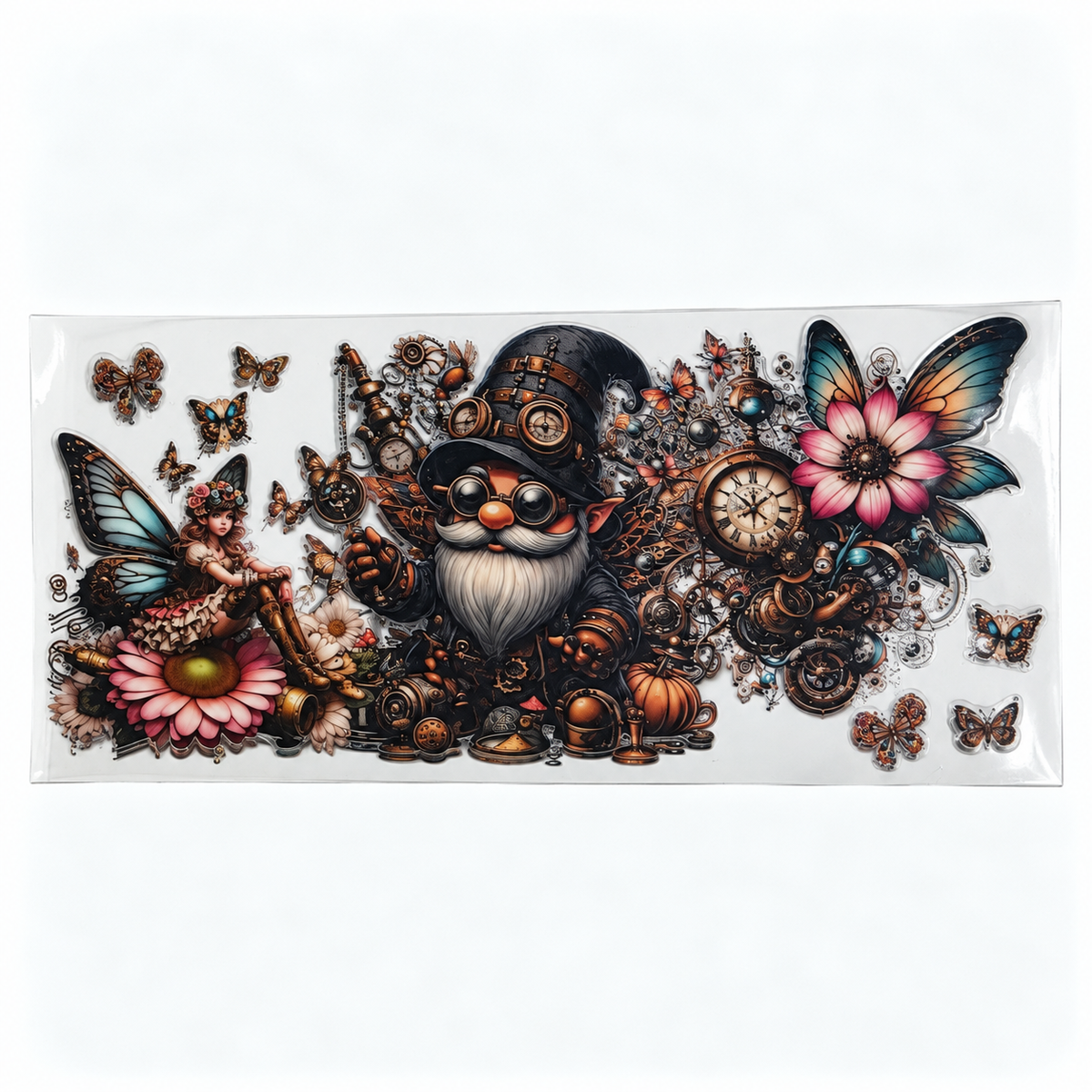 Transferts UV DTF pour canettes 16 oz – Collection de motifs, série 4