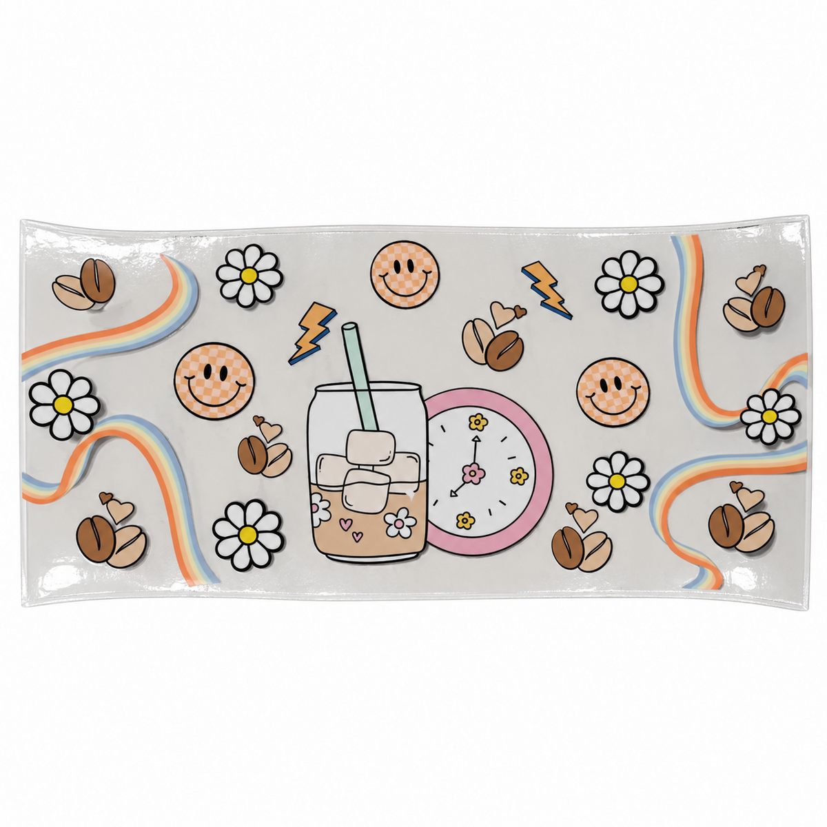 Transferts UV DTF pour canettes 16 oz – Collection de motifs, série 4