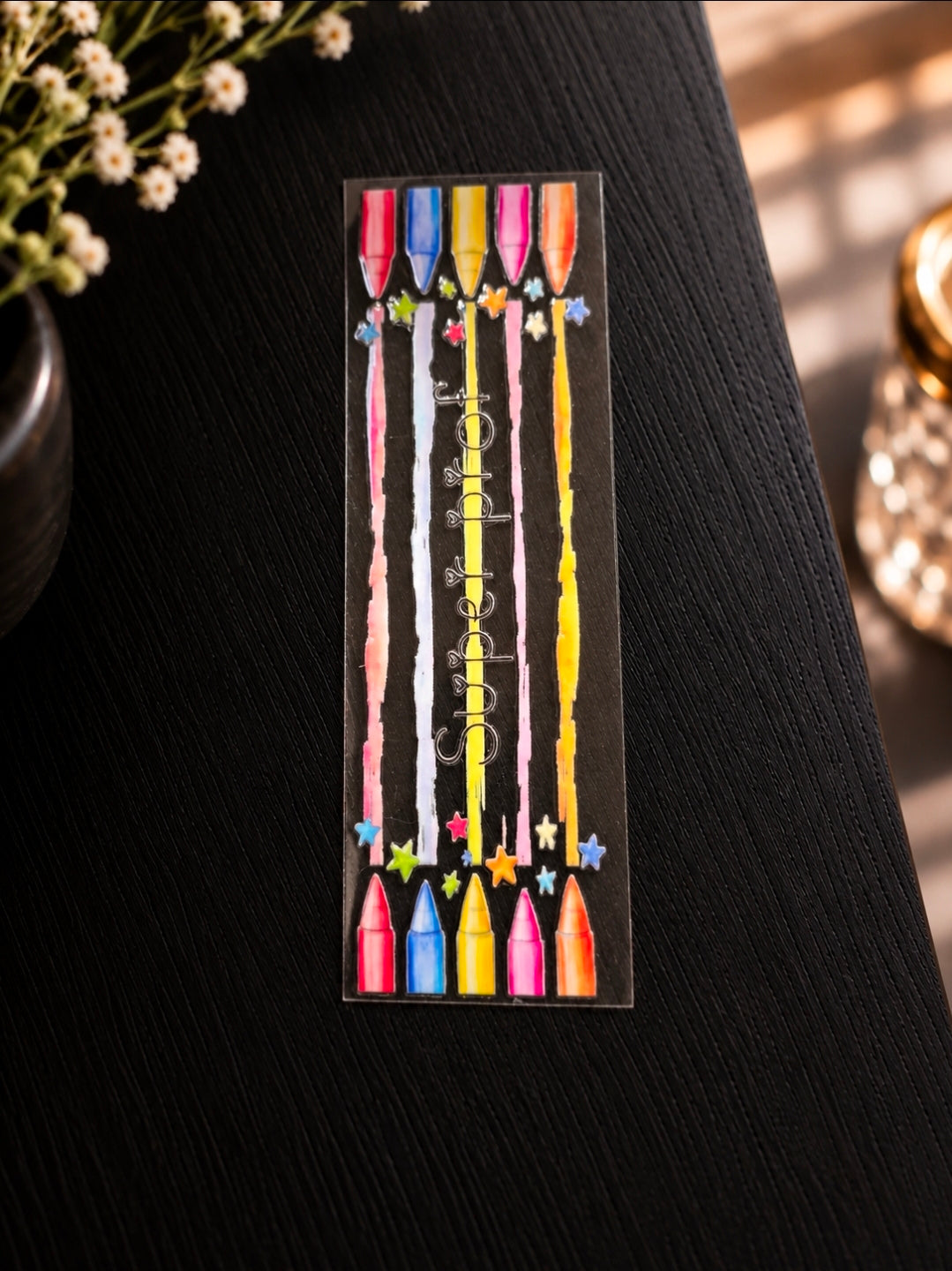 Transfert UV DTF pour signet ou crayon – Partie 2