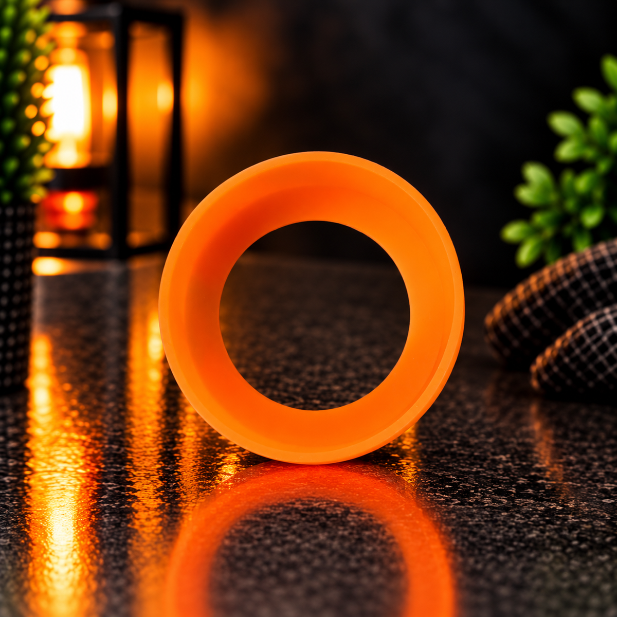 Anneau de protection en silicone pour bouteille et tumbler