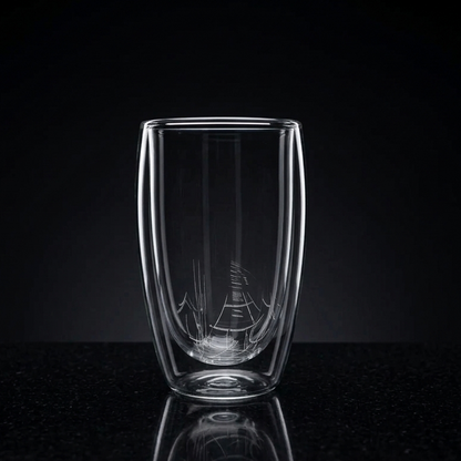 Verre double paroi borosilicate
