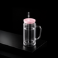 Snowglobe Can Plastique Double Paroi avec Poignée — UV-DTF