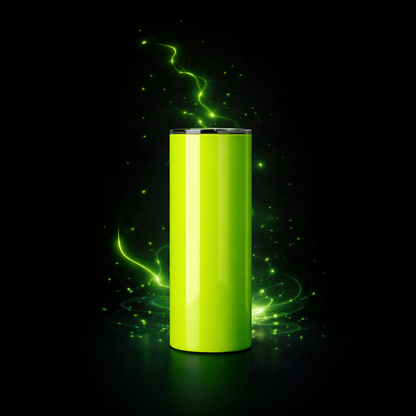 Tumbler 20oz Néon Sublimation - Couleurs Vives